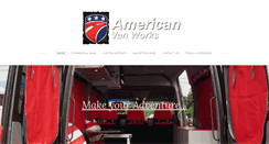 Desktop Screenshot of americanvanworks.com